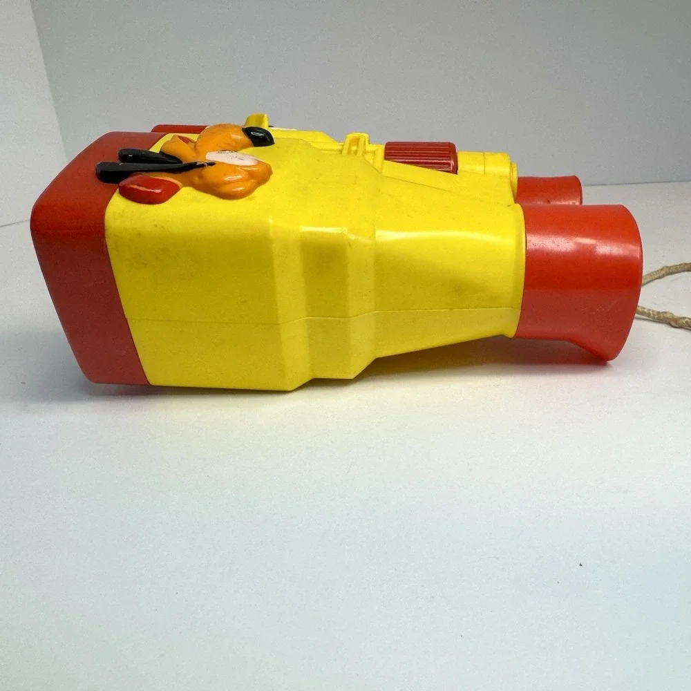 Vintage Walt Disney Mickey Mouse Binoculars Donald Duck Pluto Child Size